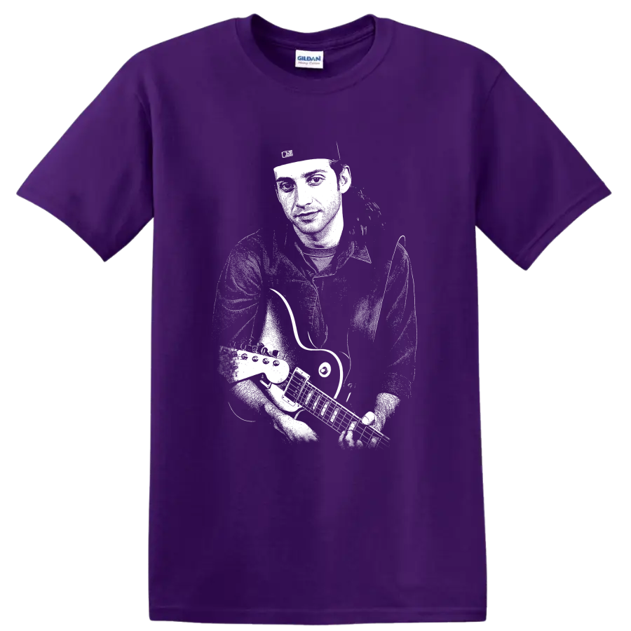 Stone Gossard Pearl Jam Rock Legends T Shirt for Music Fans - Purple