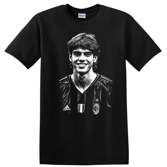 Retro soccer legend portrait of Ricardo Izecson dos Santos Leite T - Black