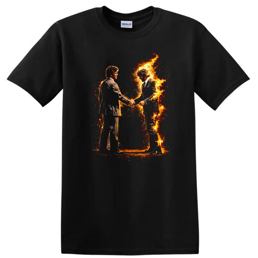 Vintage Classic Rock Album Cover Art T Shirt inspired by Pink Floyd on a Black T Shirt