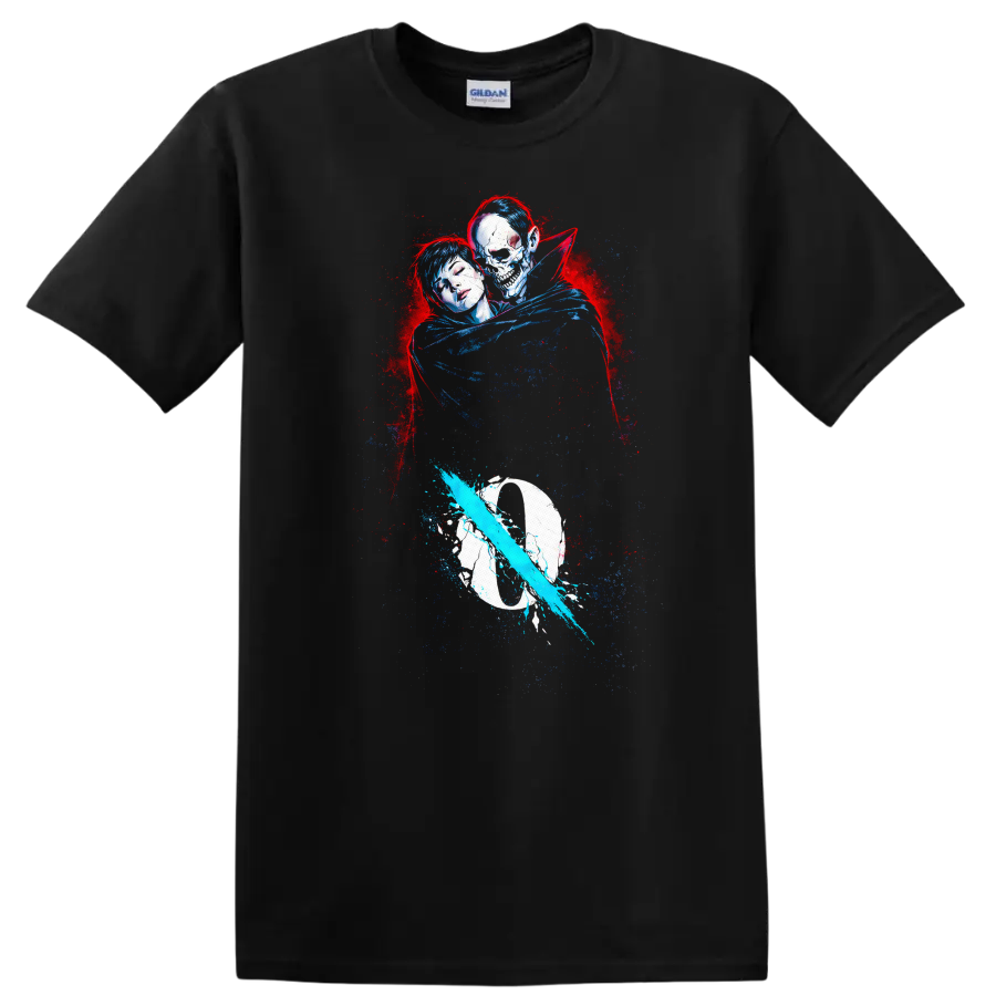 Vintage Classic Rock Album Cover Art Style T Shirt - Black