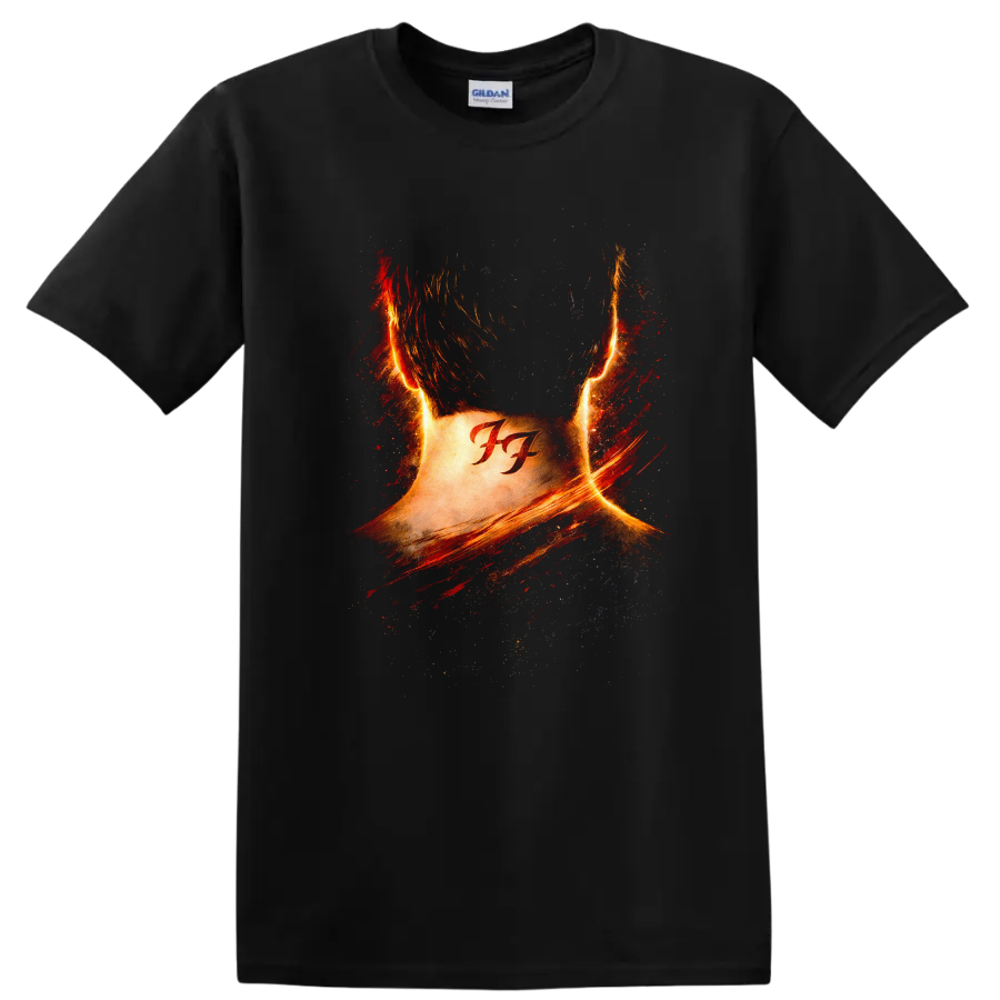 Vintage Classic Rock Album Cover Art Style T Shirt - Black