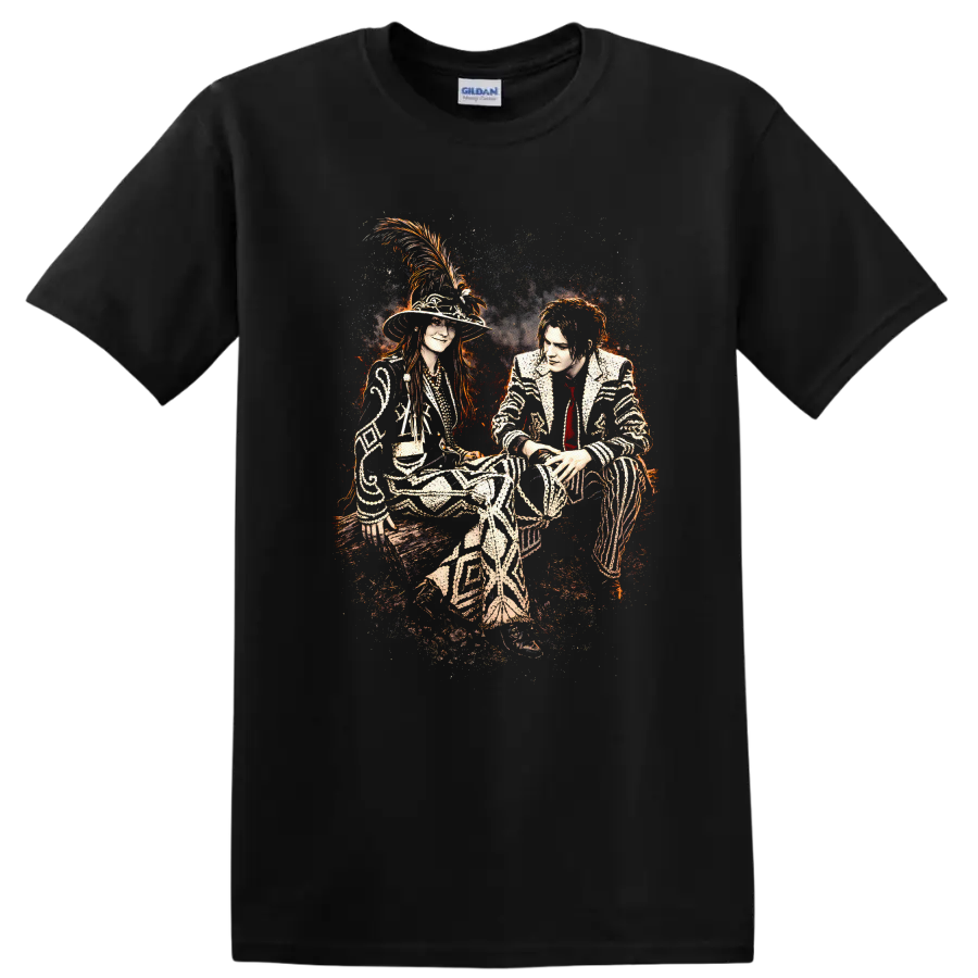 Vintage Classic Rock Album Cover Art Style T Shirt - Black