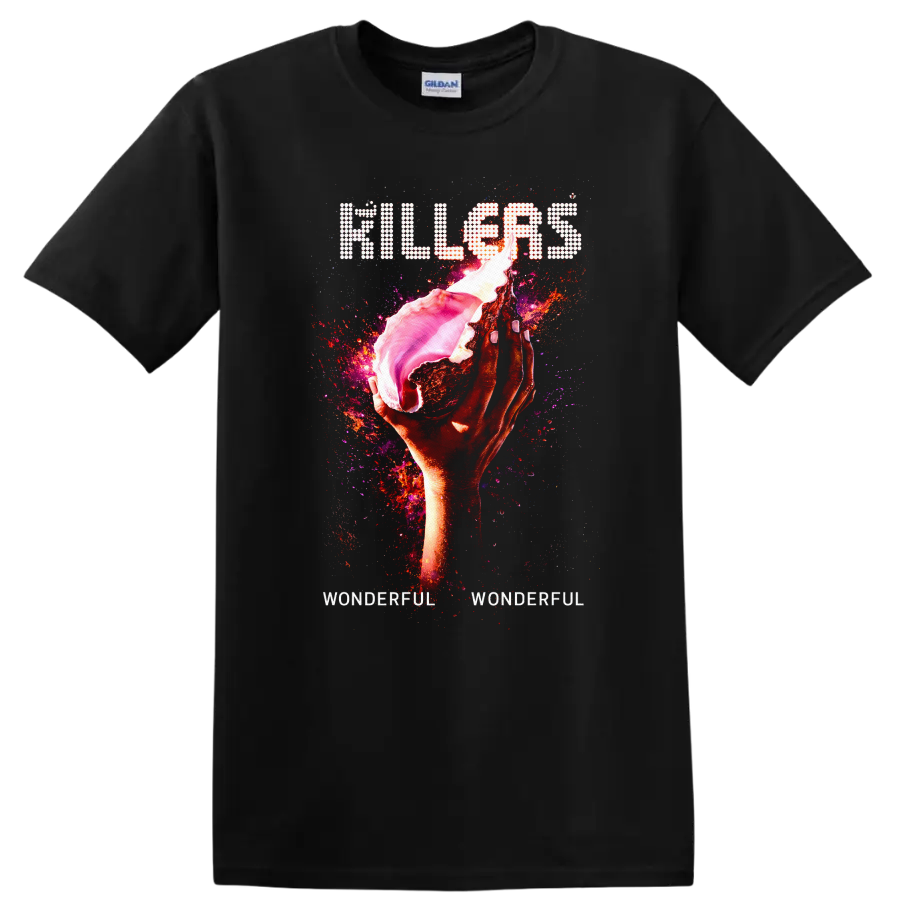 Vintage Classic Rock Album Cover Art Style T Shirt - Black