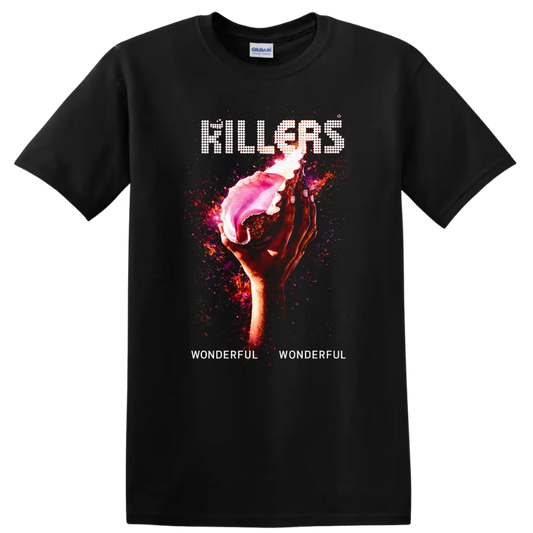 Vintage Classic Rock Album Cover Art Style T Shirt - Black