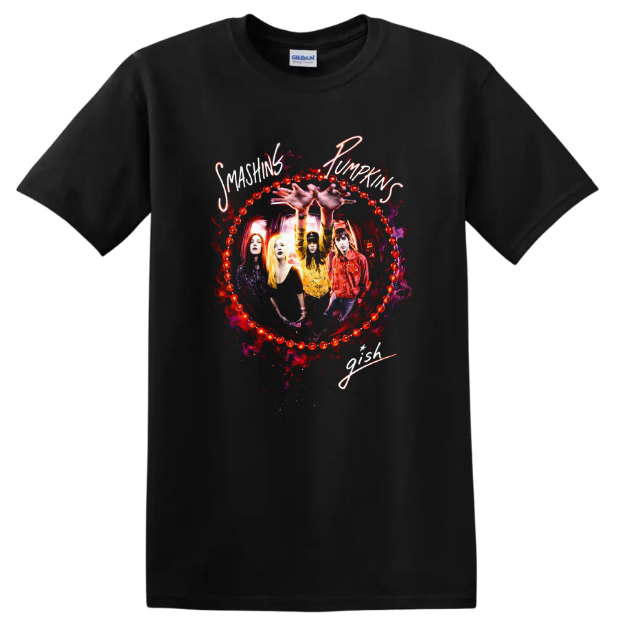 Smashing Pumpkins Vintage Classic Rock T Shirt - Black