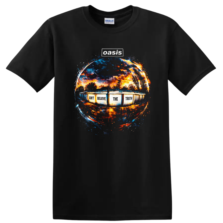 Vintage Classic Rock Album Cover Art Style T Shirt - Black