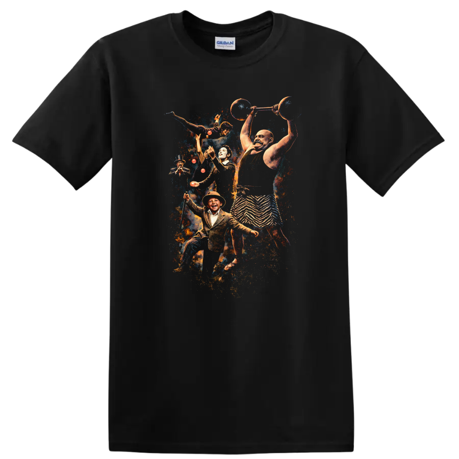 Vintage Classic Rock Album Cover Art Style T Shirt - Black