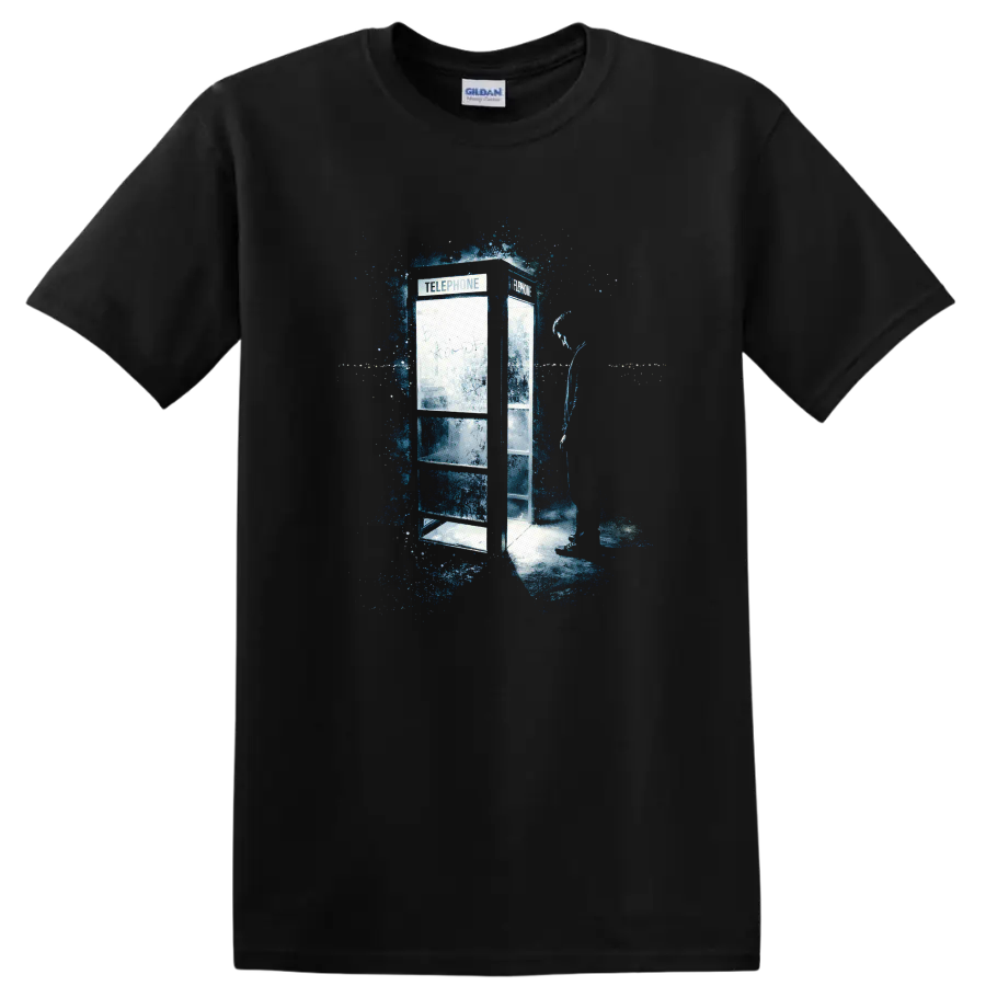 Vintage Classic Rock Album Cover Art Style T Shirt - Black