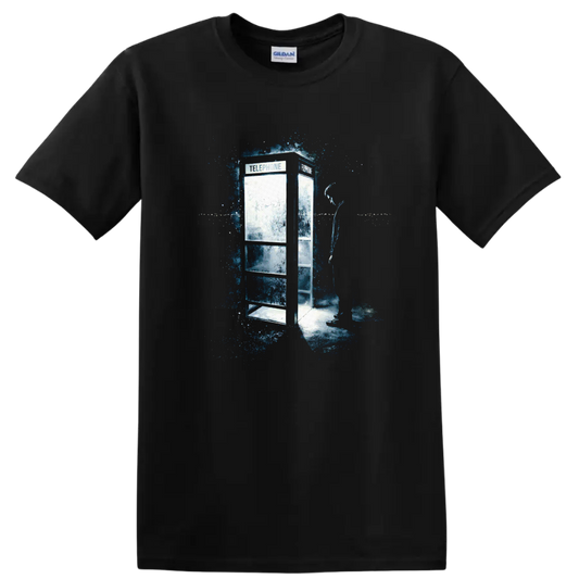 Vintage Classic Rock Album Cover Art Style T Shirt - Black