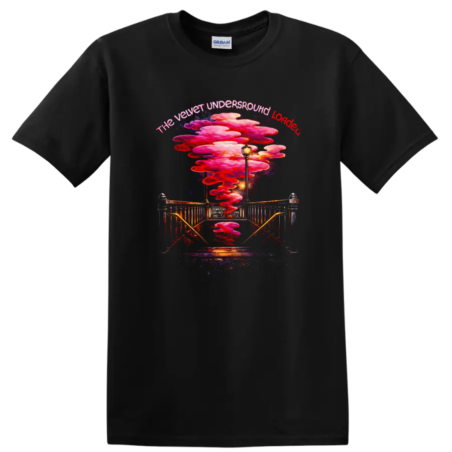 The Velvet Underground Loaded Vintage Classic Rock T Shirt - Black
