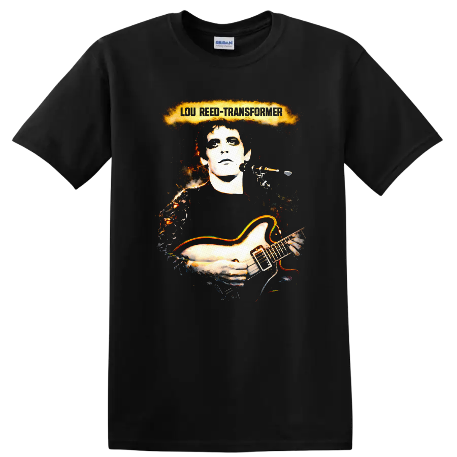 Lou Reed Transformer Vintage Classic Rock T Shirt - Black