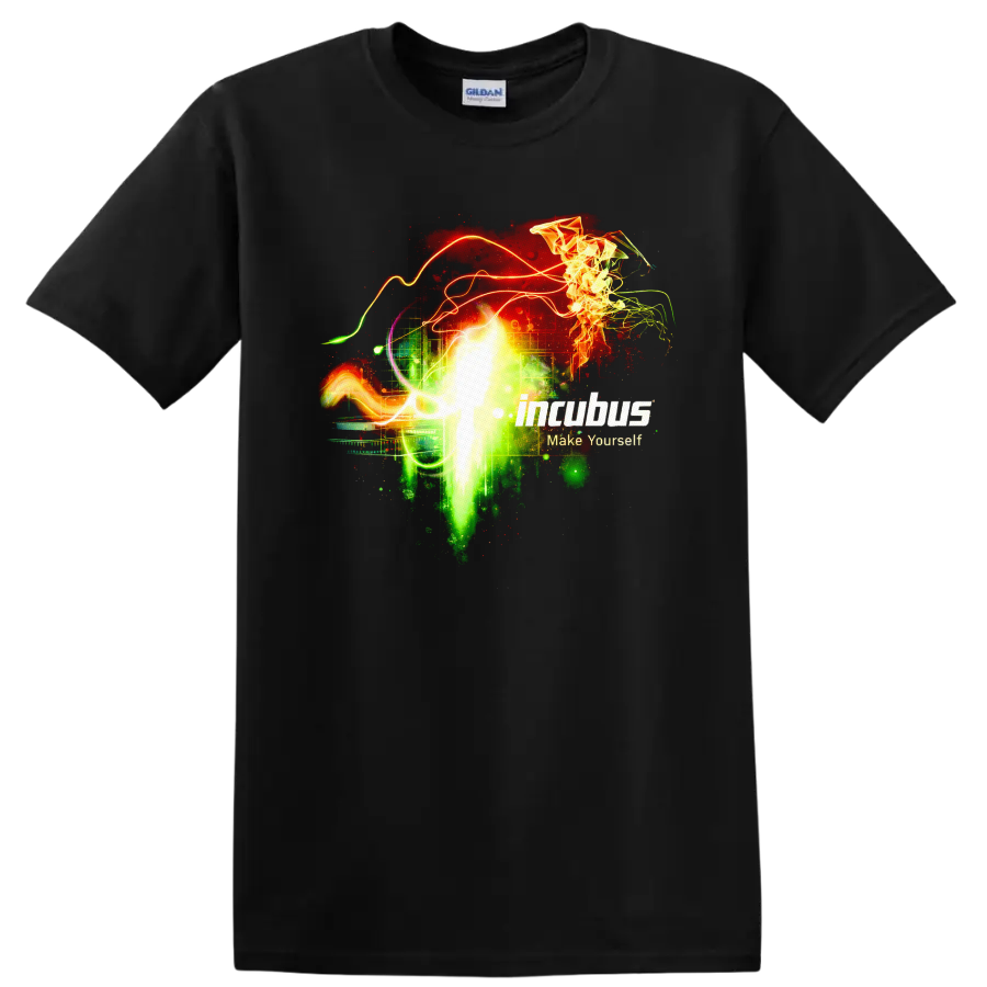 Incubus Make Yourself Vintage Classic Rock T Shirt - Black