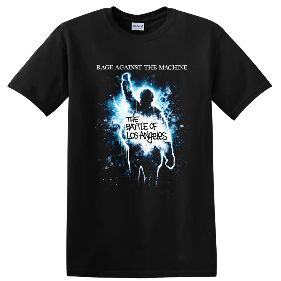 Race Against The Machine Vintage Classic Rock T Shirt - Black