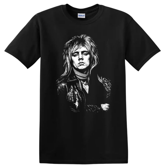 Roger Taylor Queen Rock Legends Tribute T Shirt for Classic Music Fans - Black