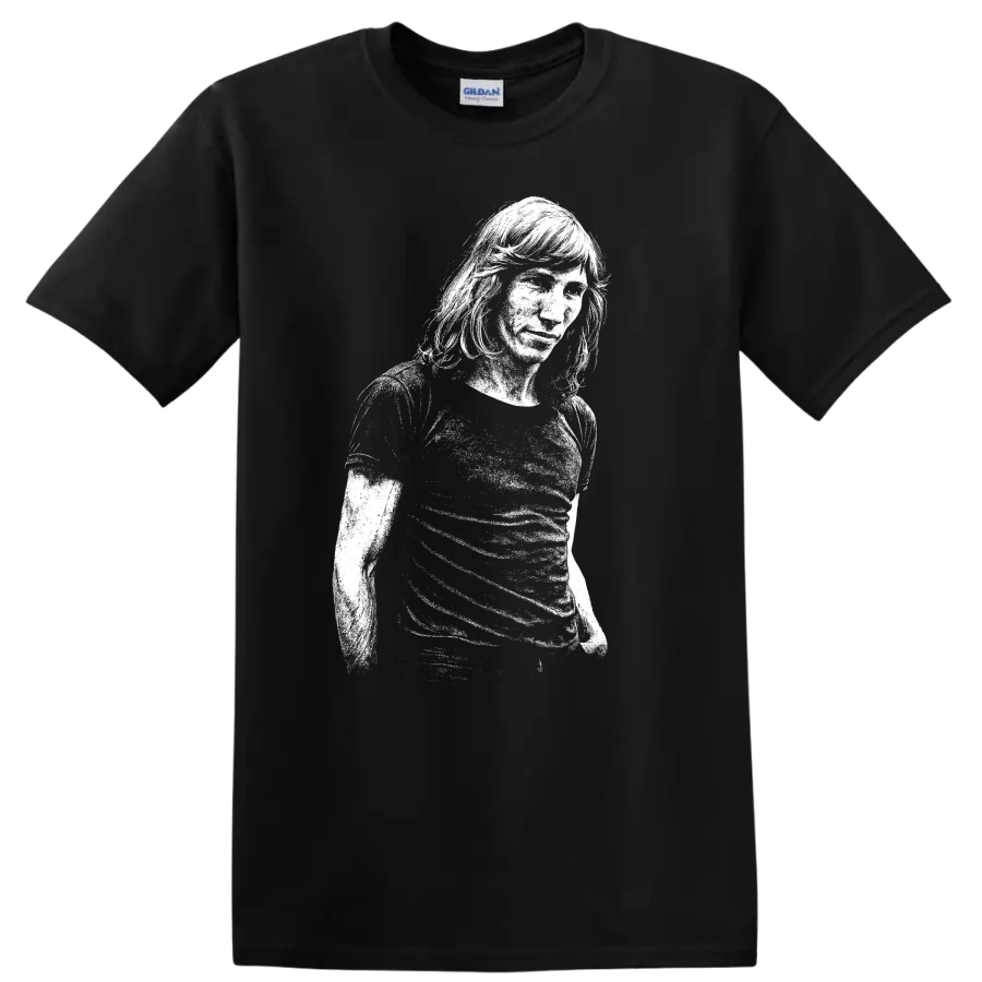 Roger Waters Pink Floyd Rock Legends Portrait T Shirt - Black