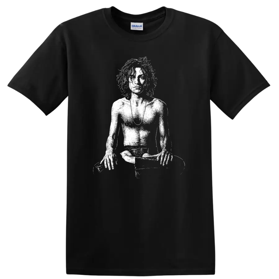 Syd Barrett Pink Floyd Rock Legends Tribute T Shirt Classic Unisex - Black