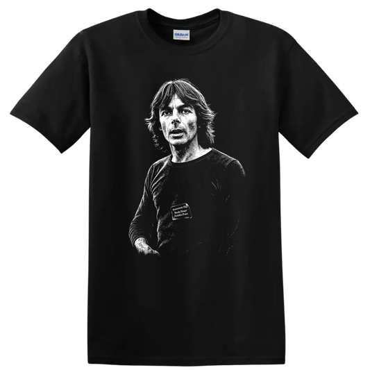 Richard Wright Pink Floyd Rock Legends Portrait T Shirt - Black