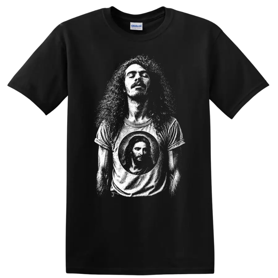 Carlos Santana Rock Legends Tribute T Shirt for Classic Music Fans - Black
