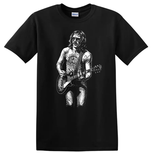 Barry Bailey Atlanta Rhythm Section Rock Legends Tribute T Shirt - Black