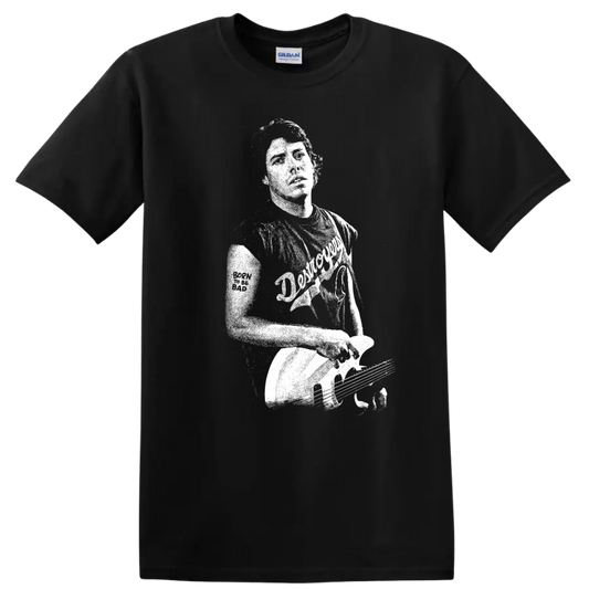 George Thorogood Rock Legends Tribute T Shirt for Classic Rock Fans - Black