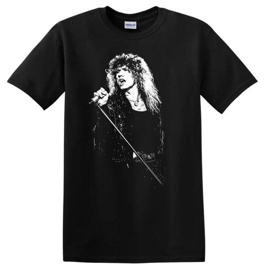 David Coverdale Whitesnake Deep Purple Rock Legends T Shirt - Black