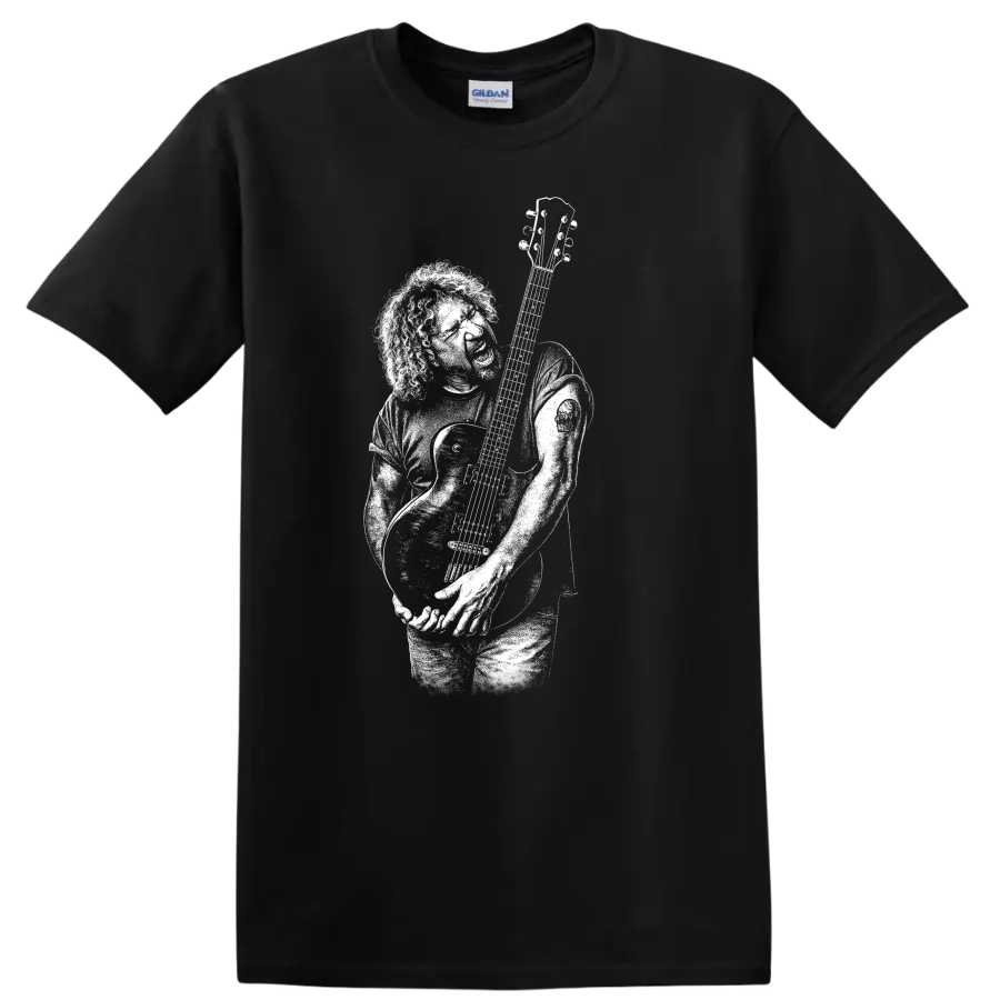 Sammy Hagar Van Halen Rock Legends Tribute T Shirt Classic Unisex - Black