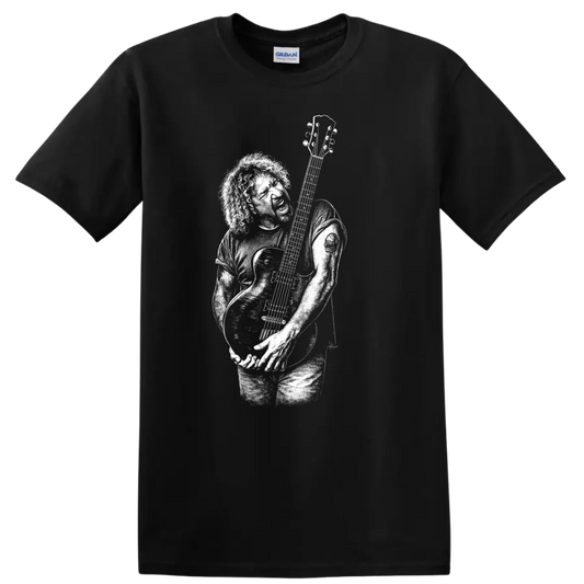 Sammy Hagar Van Halen Rock Legends Tribute T Shirt Classic Unisex - Black