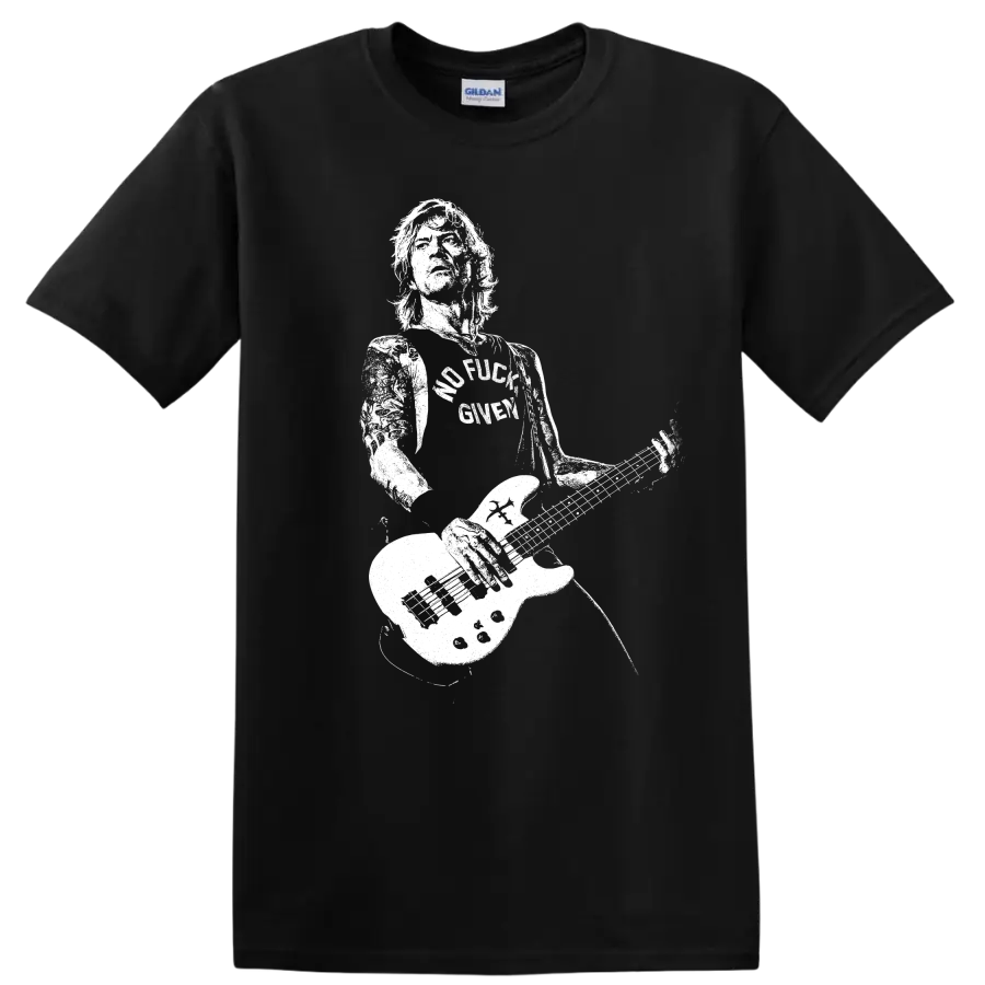 Duff McKagan Guns N' Roses Rock Legends T Shirt for Classic Music Fans - Black