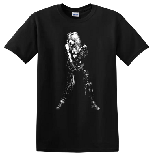 Vince Neil Mötley Crüe Rock Legends Silhouette T Shirt - Black