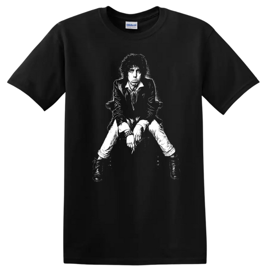 Mick Jagger The Rolling Stones Rock Legends Portrait T Shirt - Black