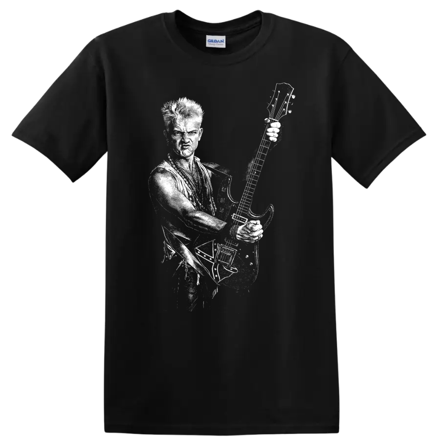 Rudolf Schenker Scorpions Rock Legends Guitarist T Shirt - Black