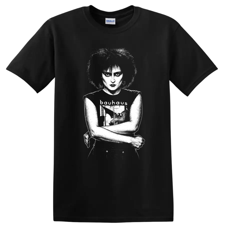 Siouxsie and the Banshees Rock Legends T Shirt for Fans - Black