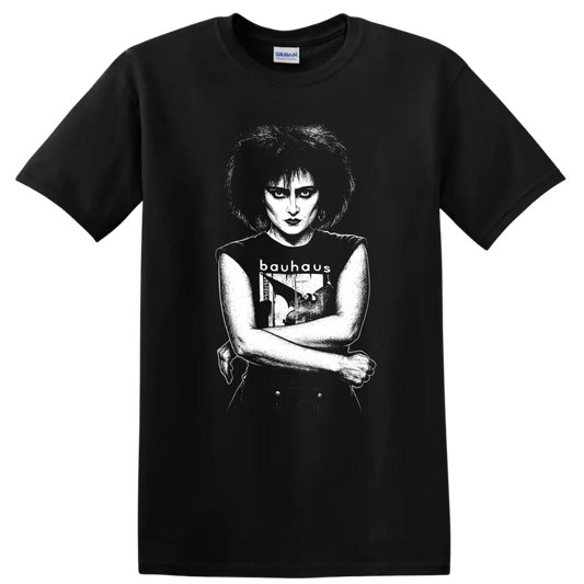 Siouxsie and the Banshees Rock Legends T Shirt for Fans - Black
