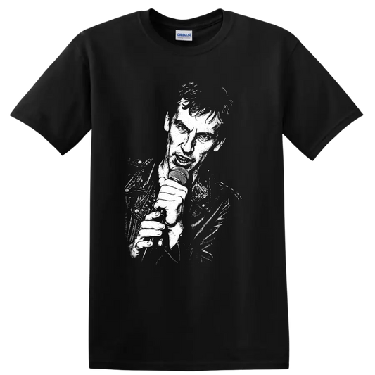 Vyacheslav Butusov Nautilus Pompilius Rock Legends T Shirt Black Logo - Black