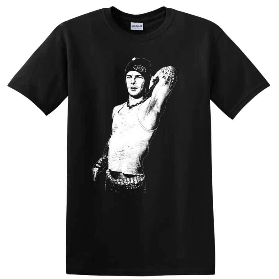 Anthony Kiedis Red Hot Chili Peppers Rock Legends T Shirt Tribute - Black