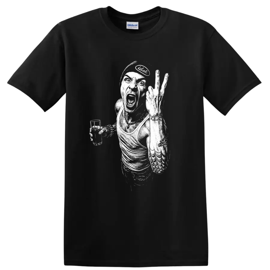 Chester Bennington Linkin Park Rock Legends Tribute T Shirt - Black