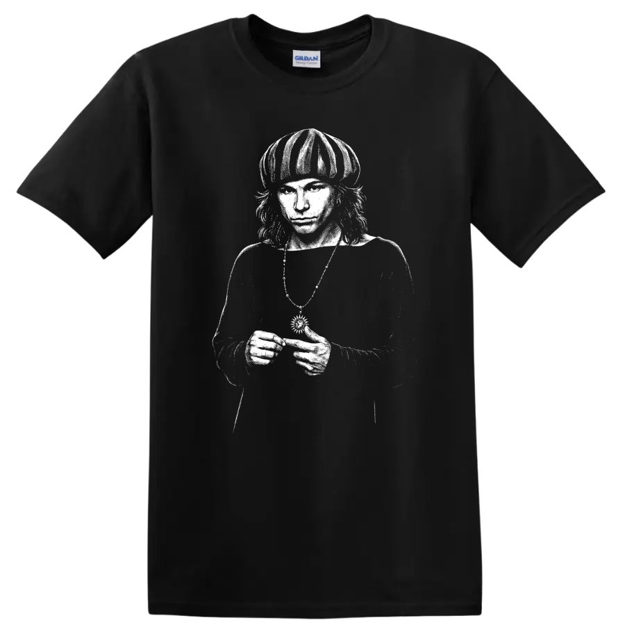 Konstantin Stupin Rock Legends Tribute T Shirt for Music Fans - Black