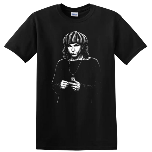 Konstantin Stupin Rock Legends Tribute T Shirt for Music Fans - Black