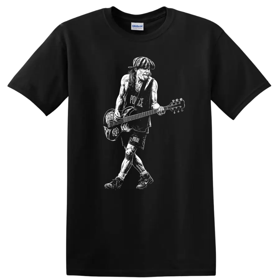 Cliff Burton Metallica Rock Legends Tribute T Shirt for Fans - Black