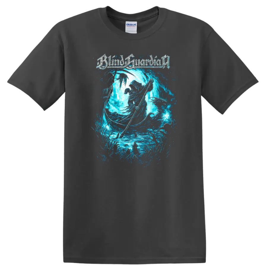 Bloody Underground Gothic Metal Wave Art T Shirt Retro Rock Legend - Charcoal