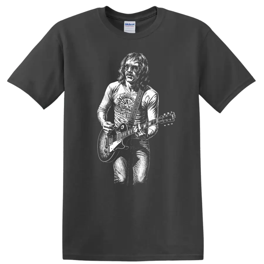 Barry Bailey Atlanta Rhythm Section Rock Legends Tribute T Shirt - Charcoal