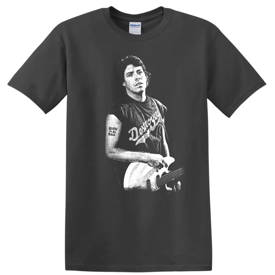 George Thorogood Rock Legends Tribute T Shirt for Classic Rock Fans - Charcoal