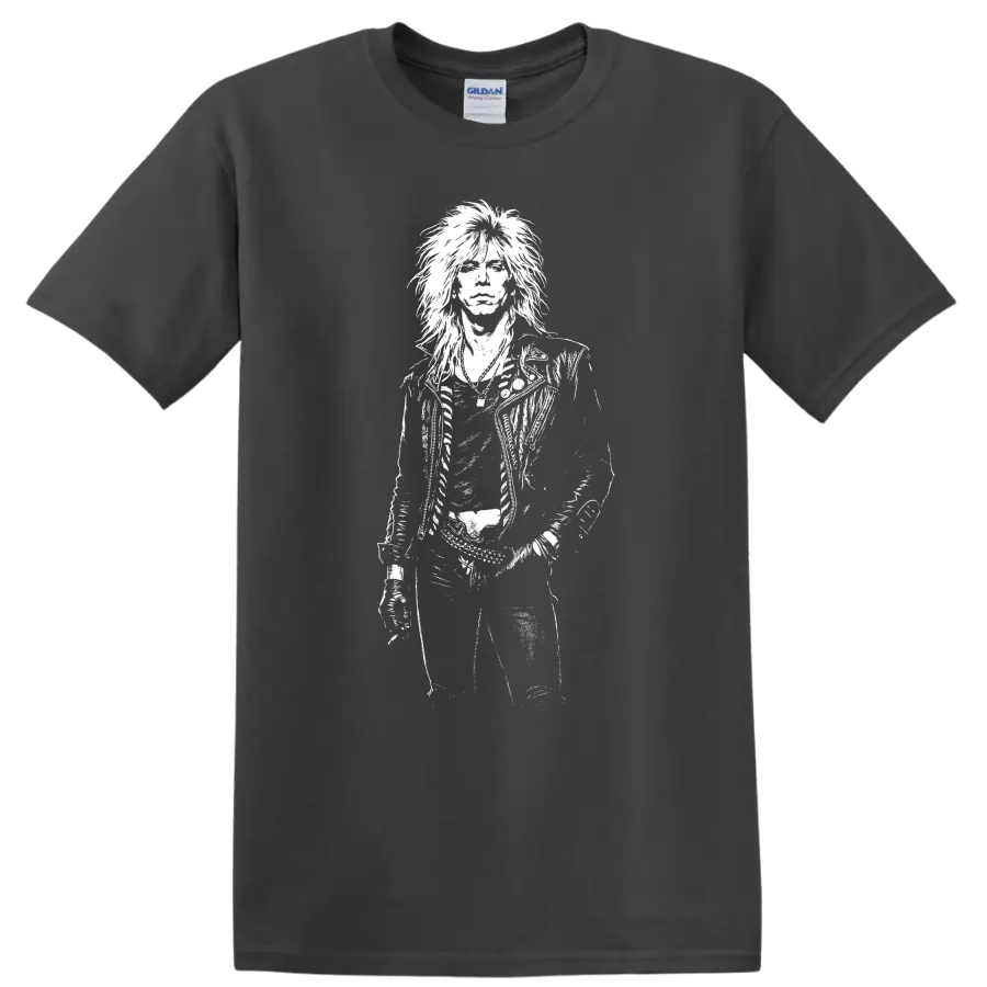 Duff McKagan Guns N' Roses Rock Legends Tribute T Shirt - Charcoal
