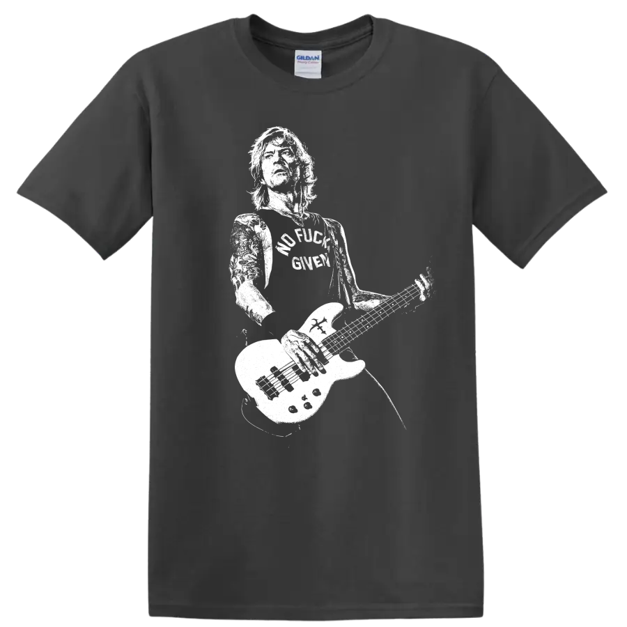 Duff McKagan Guns N' Roses Rock Legends T Shirt for Classic Music Fans - Charcoal