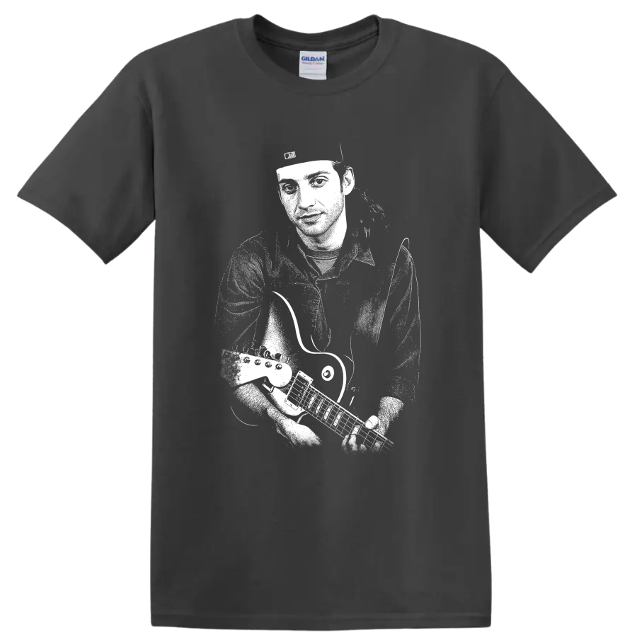 Stone Gossard Pearl Jam Rock Legends T Shirt for Music Fans - Charcoal