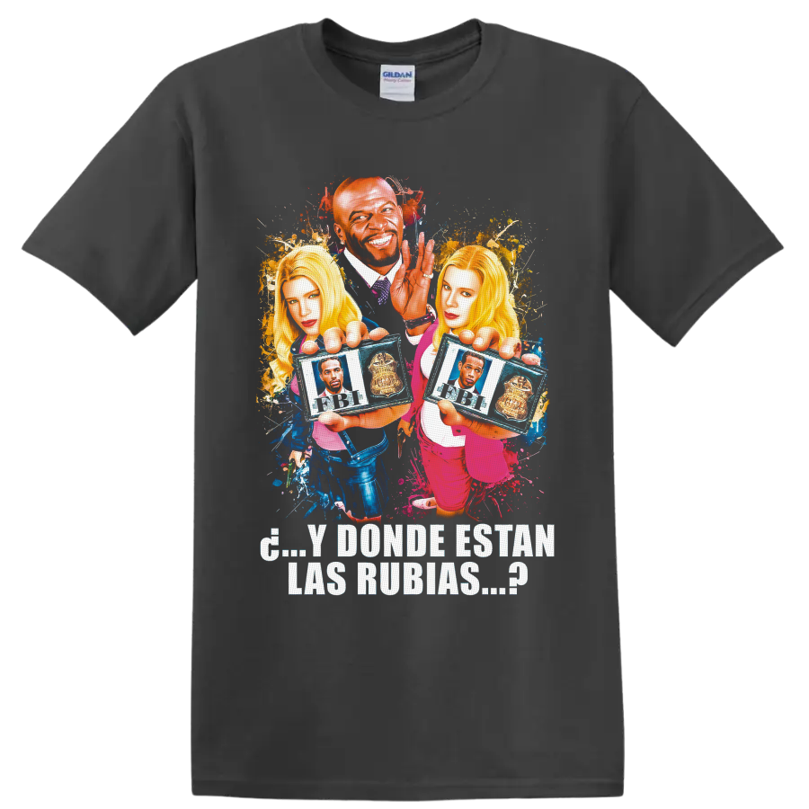 White Chicks Marcus and Kevin Copeland colorful undercover comedy collage on a Charcoal T Shirt