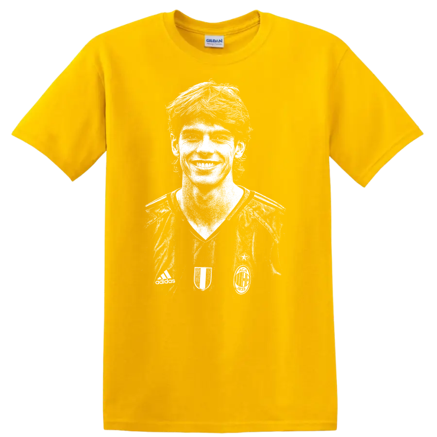Retro soccer legend portrait of Ricardo Izecson dos Santos Leite T - Daisy (Yellow)
