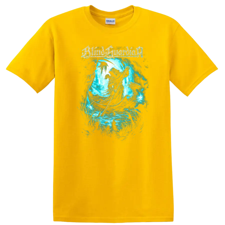 Bloody Underground Gothic Metal Wave Art T Shirt Retro Rock Legend - Daisy (Yellow)