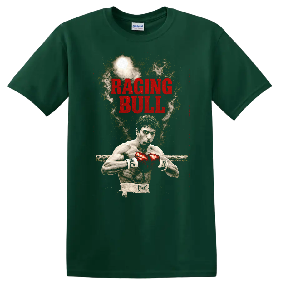 Scarface Vintage Movie Artwork T Shirt Cool Graphic Tee for Movie Fans - Forest Green