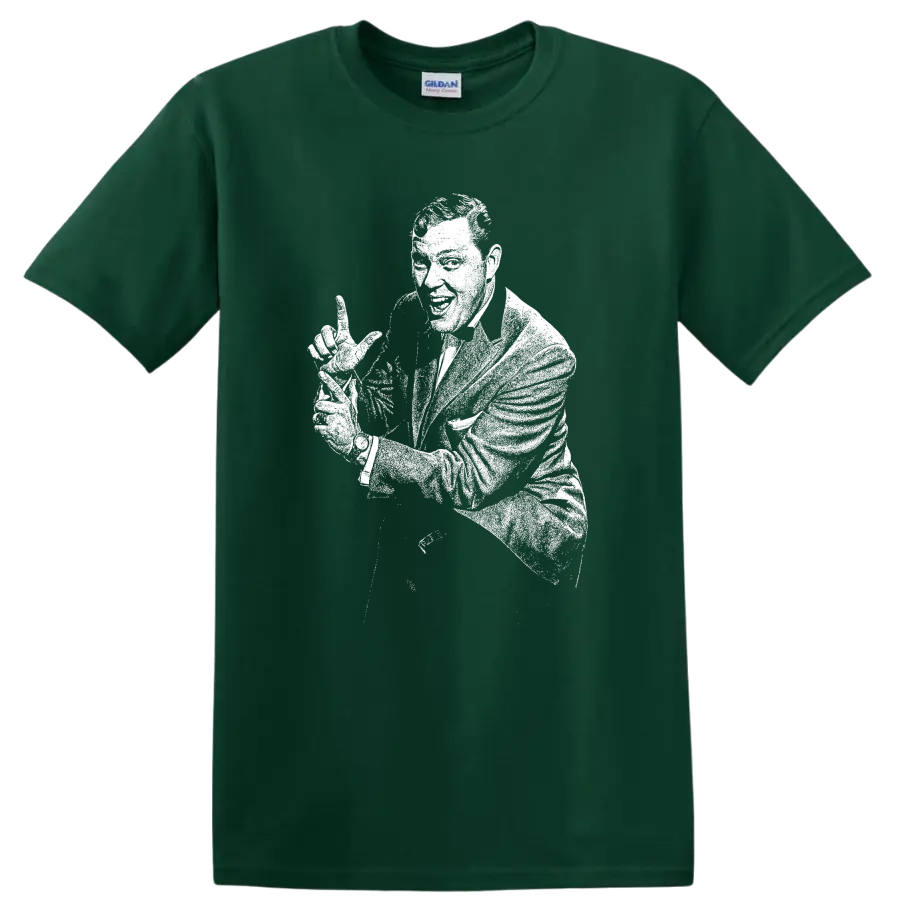 Bill Haley & His Comets Rock Legends Vintage Band T Shirt - Forest Green